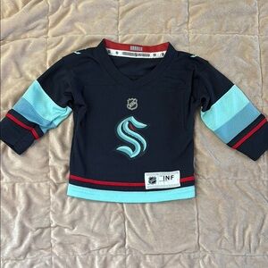 Navy Blue NHL Kids Shirt by Fanatics